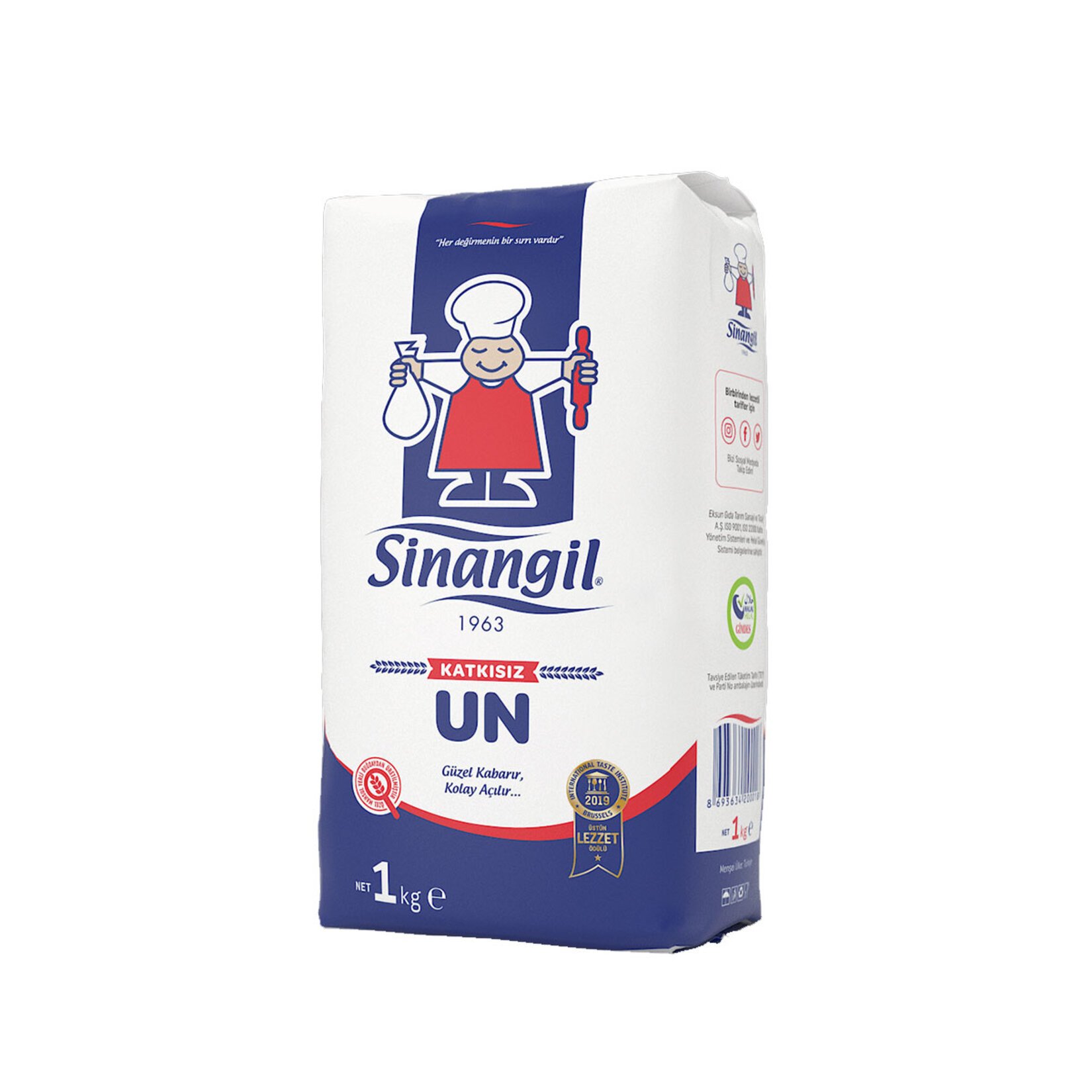 1. Kalite Sinangil Un 1kg