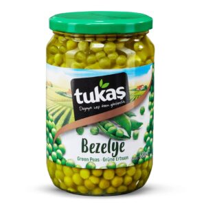 1. Kalite Tukaş Bezelye Konserve 800g